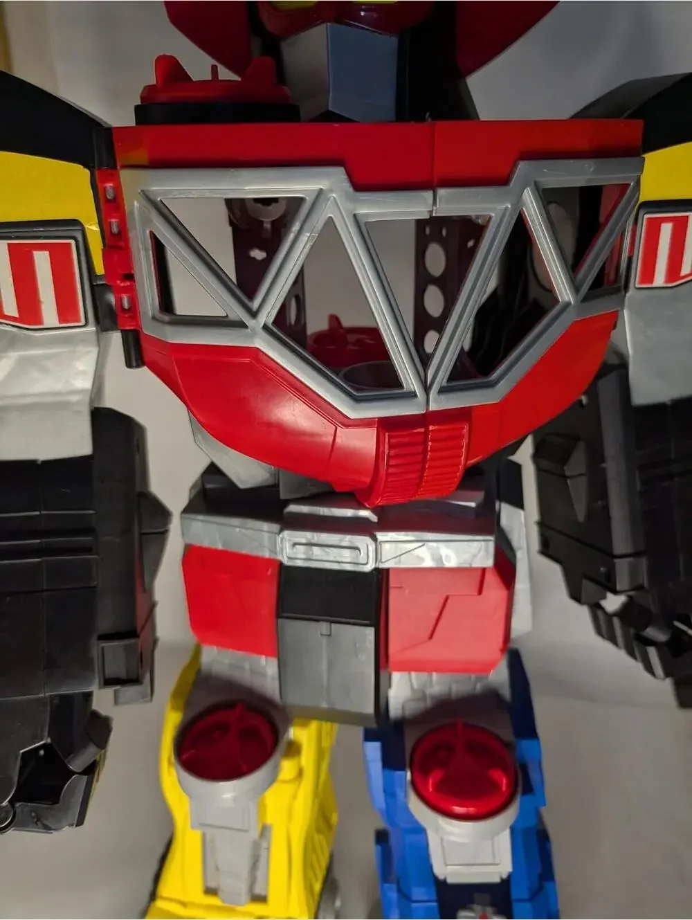 Power Rangers Megazord 28in Action Figure Playset Toy Mighty Morphin Multicolor‎